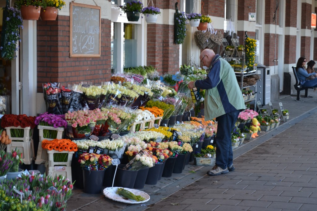 Dutch flower stall